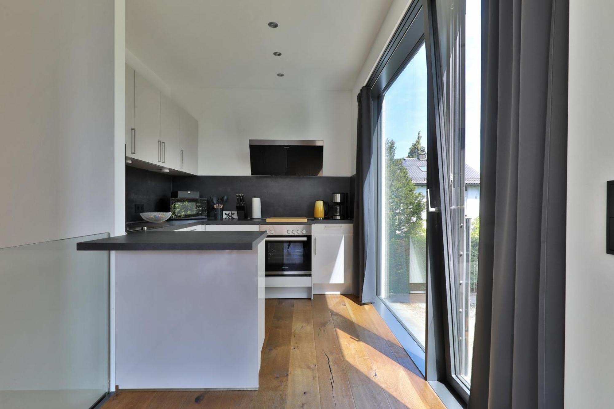 Moderne Studio-Wohnung Gersthofen Esterno foto