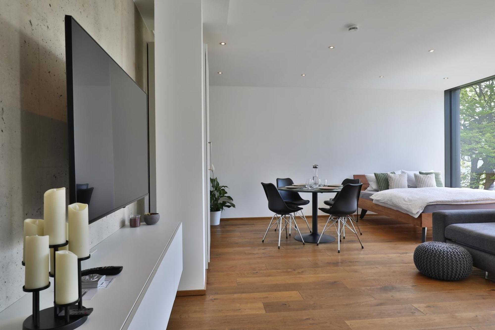 Moderne Studio-Wohnung Gersthofen Esterno foto