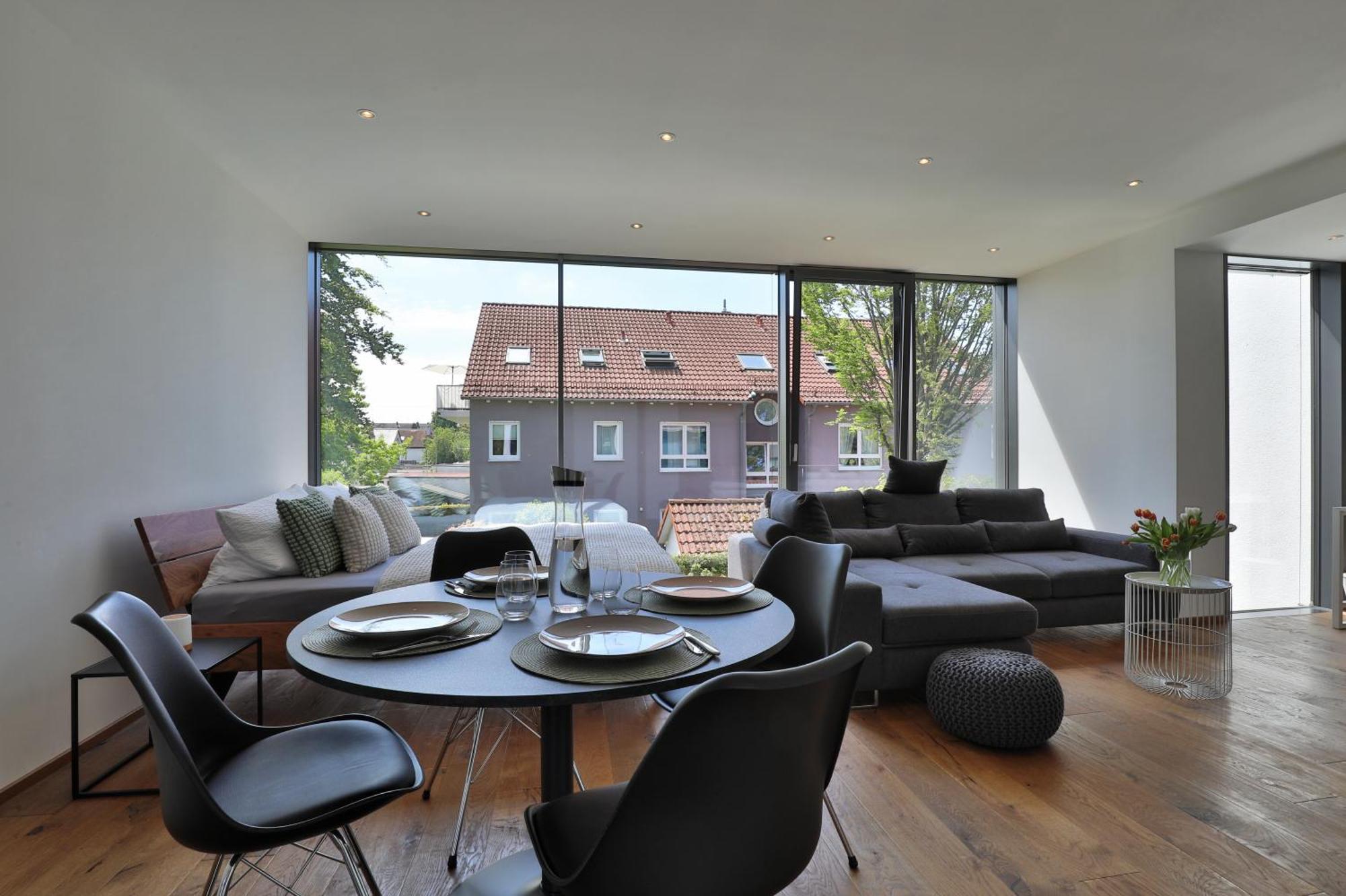 Moderne Studio-Wohnung Gersthofen Esterno foto