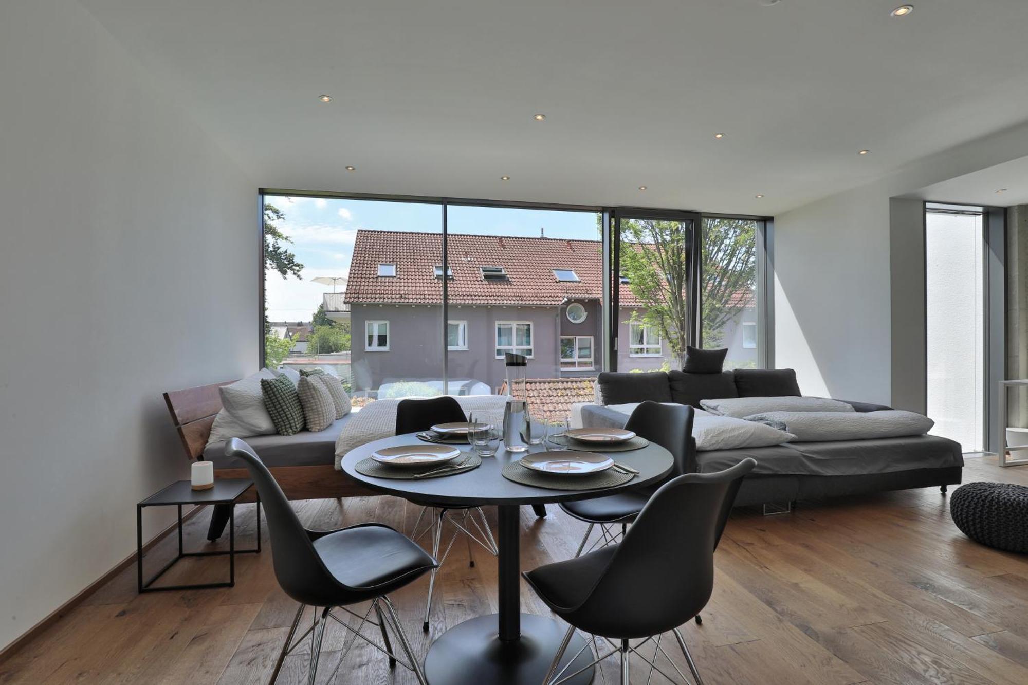 Moderne Studio-Wohnung Gersthofen Esterno foto